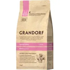 Сухой корм для котят GRANDORF Kitten Lamb&Turkey 2 кг 
