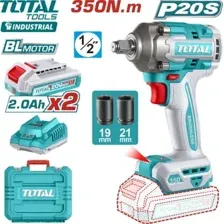 Гайковерт Total TIWLI2035 (с 2-мя АКБ, кейс)