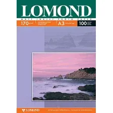 Фотобумага Lomond А3, 170 г/м, 100 л. / 0102012 (матовая)