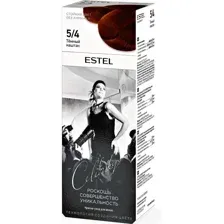 Краска-уход для волос Estel Celebrity, тон 5/4, темный каштан