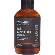 Шампунь-гель для душа Ecolatier Мужской Sport 2в1 (400мл)