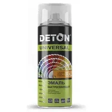 Эмаль акриловая DETON UNIVERSAL RAL 3020 красный транспортный 0,52л аэрозоль