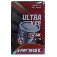 Моторное масло Favorit Ultra XFE 5W-40 metal 4л