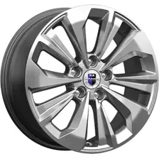 Литые диски K&amp;K Авиор 17x7" 5x114.3мм DIA 67.1мм ET 35мм Дарк платинум брайт