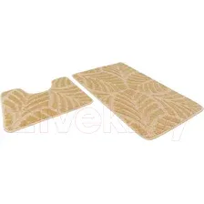 Набор ковриков для ванной и туалета Shahintex Актив Icarpet 001 60x100/60x50 / 836253 (бисквит 7)