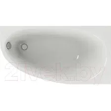 Ванна Aquatek Дива 160x90 (с каркасом и экраном, правая)