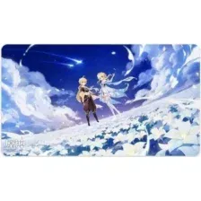 Коврик для стола miHoYo Genshin Impact Twin Stars In The Flower Field GEN409