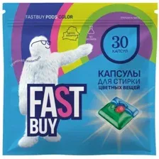 Капсулы для стирки FASTBUY Color, 30 шт