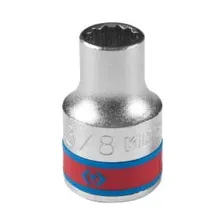 Головка торцевая двенадцатигранная 1/2" 3/8" дюймовая KING TONY 433012S