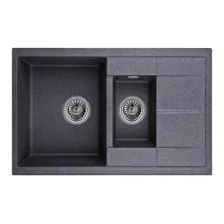Мойка кухонная гранитная Granula 7802 шварц 775х495 мм