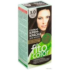 Крем-краска для волос Фитокосметик Fitocolor 3.0 темный каштан 115 мл