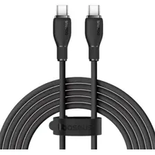 Кабель Baseus Pudding Series Fast Charging Cable 100W USB Type-C - USB Type-C (2 м, черный)