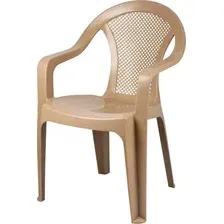 Кресло садовое Decorona ДеВеранда 54x53.5x78.5 (сливочный латте)