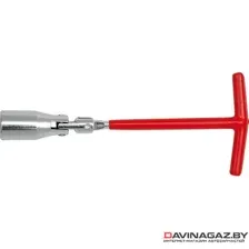 VOREL - Ключ свечной шарнирный 21x150мм / 57210
