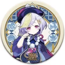 Значок miHoYo Liyue Harbour Character Can Badge Qiqi GEN105