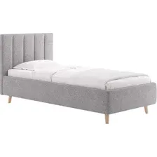 Кровать Сонум Alma 90x200 (кашемир светло-серый)