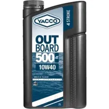 Моторное масло Yacco Outboard 500 4T 10W-40 2л