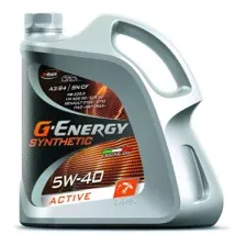 Масло моторное G-Energy SyntheticActive 5W-40 синтетическое 5л.