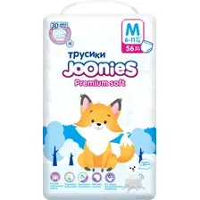 Трусики-подгузники Joonies Premium Soft M 6-11 кг (56 шт)