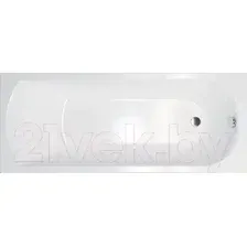 Ванна акриловая 1AcReal Дюна 150х70 (с ножками и экраном)
