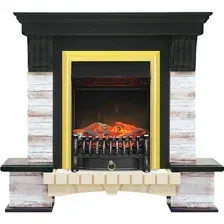 Портал для камина Smolcom Stone Montebello, STD-ASP, темный орех