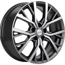 Литые диски Khomen KHW1806 CX-5/3 18x7" 5x114.3мм DIA 67.1мм ET 45мм Gray FP