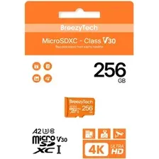 Карта памяти BreezyTech Ultra microSDXC Class 10/A2/V30 256GB (без адаптера)
