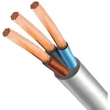 Провод силовой Автопровод ПВС-Т 2x2.5+1х2.5 3x2.5 (10 м, белый)