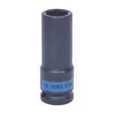 Головка торцевая ударная глубокая шестигранная 1/2" 18 мм KING TONY 443518M