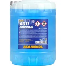 Антифриз Mannol AG11 -40C/MN4011-10, синий, 10 л