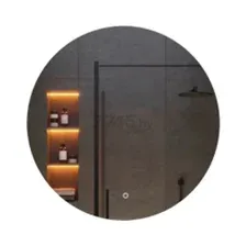 Зеркало для ванной с подсветкой EMZE LED D800 (LED.80.80.4K)