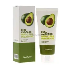 Пилинг для лица FarmStay Real Avocado Deep Clear Peeling Gel (100мл)