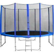 Батут Bebon 14480L2YL (14 футов, 427 см) с сеткой безопасности и лестницей