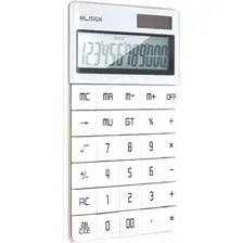 Калькулятор Deli NS041 (белый)