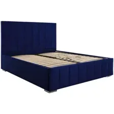 Кровать Stolline Пассаж 2 47 с ПМ/Н 180x200 (holland 60 синий)
