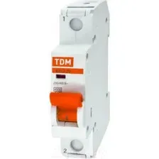 Выключатель автоматический TDM ВА 47-29 1Р 10А (C) 4.5кА / SQ0206-0072