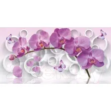 Фотообои Citydecor Цветочная Абстракция 11 3D с защитным покрытием 500x260