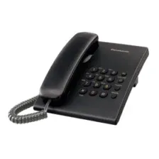 Проводной телефон Panasonic KX-TS2350RUB (черный)