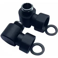 Уголок Ростела Уголок 3/4" х 1/2" г/ш 751SCH0504Ral9005 (черный)