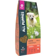 Сухой корм для собак All Puppies с говядиной и овощами 13 кг