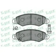 Тормозные колодки дисковые передняя ось LPR 05P1280