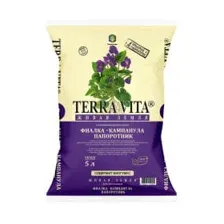 Грунт TERRA VITA ЖИВАЯ ЗЕМЛЯ Фиалка-Кампанула-Папоротник (5л)