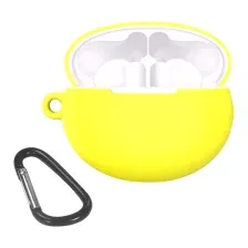 Чехол для наушников Bingo Silicone для Huawei FreeBuds 4i (желтый)