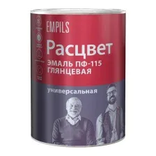 Эмаль Расцвет ПФ-115 Глянцевый (900г, зеленый)