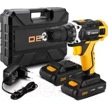 Дрель-шуруповерт Deko DKCD20FU-Li SET 63-2, 063-4093