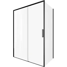Душевой уголок Aquanet Pleasure Evo 150 AE65-150x90-BT (черный анодированный)