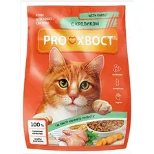 Сухой корм для кошек Proхвост с кроликом 350 г