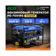 Генератор Eco PE-7001RS