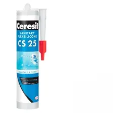 Силикон санитарный CERESIT CS 25 белый (01), 280 мл.