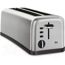 Тостер BQ T2003 (стальной/черный)